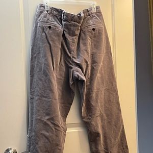 Brooks brother thick corduroy pants